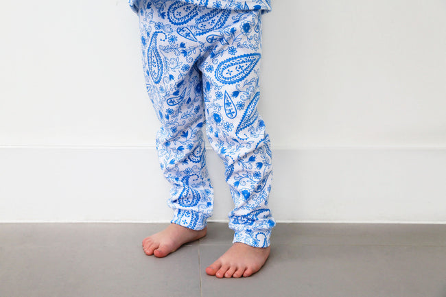 Paisley Blue Pyjamas **70% OFF**